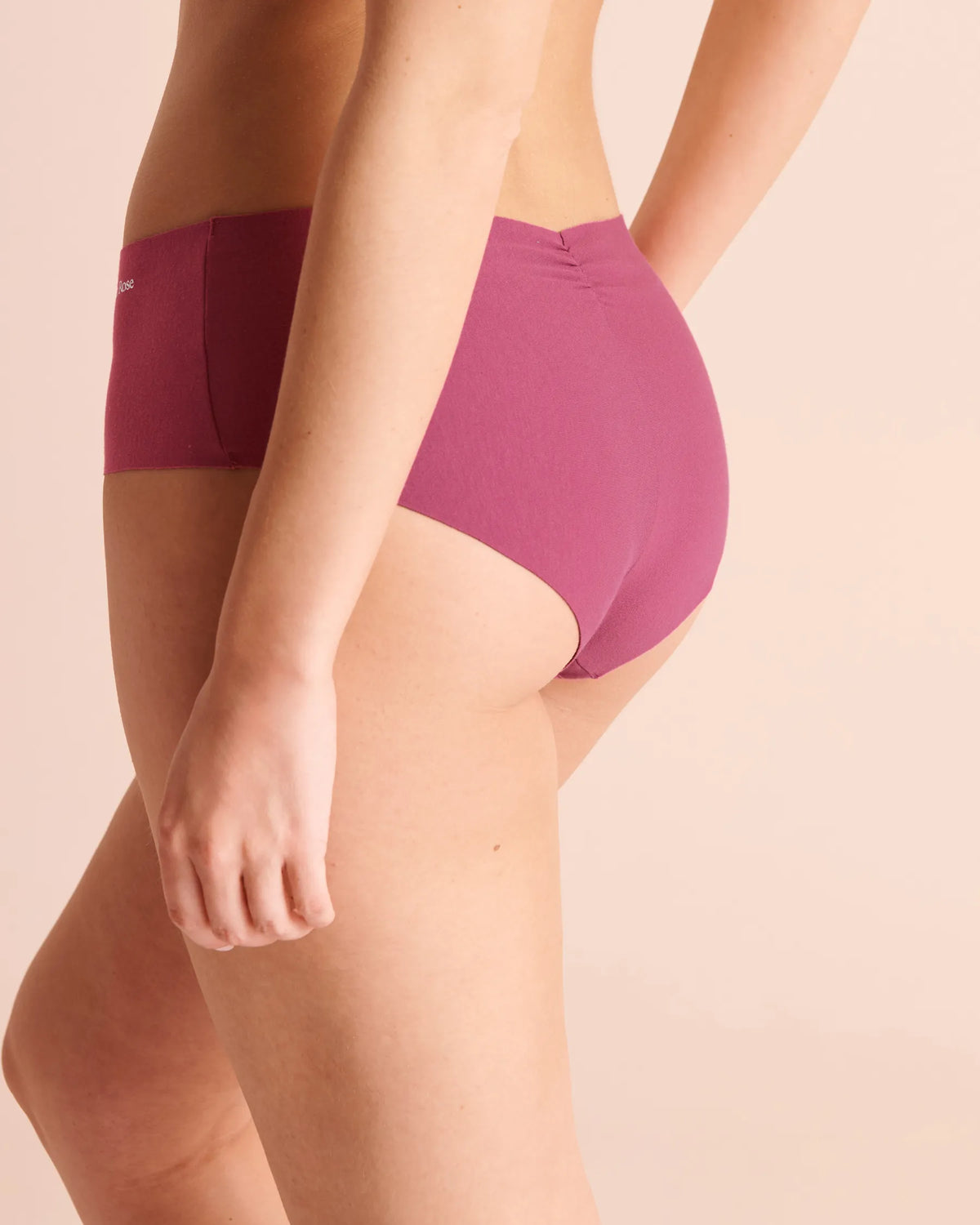 La Vie en Rose Magenta Haze Women Cotton Invisible Hiphugger Panty SKU: 20100840_60225 Image 02