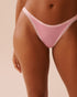 La Vie en Rose_Microfiber and Lace Trim Thong Panty_20200574_60171_01