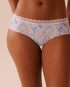 La Vie en Rose_Microfiber and Lace Trim Hiphugger Panty_20200587_P50088_01