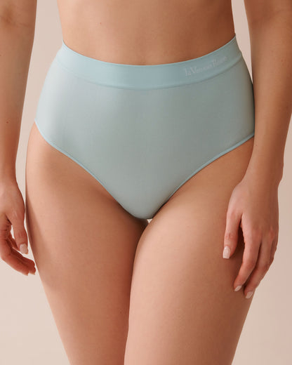 La Vie en Rose_Seamless Fabric High Waist Bikini Panty_20200616_40090_01