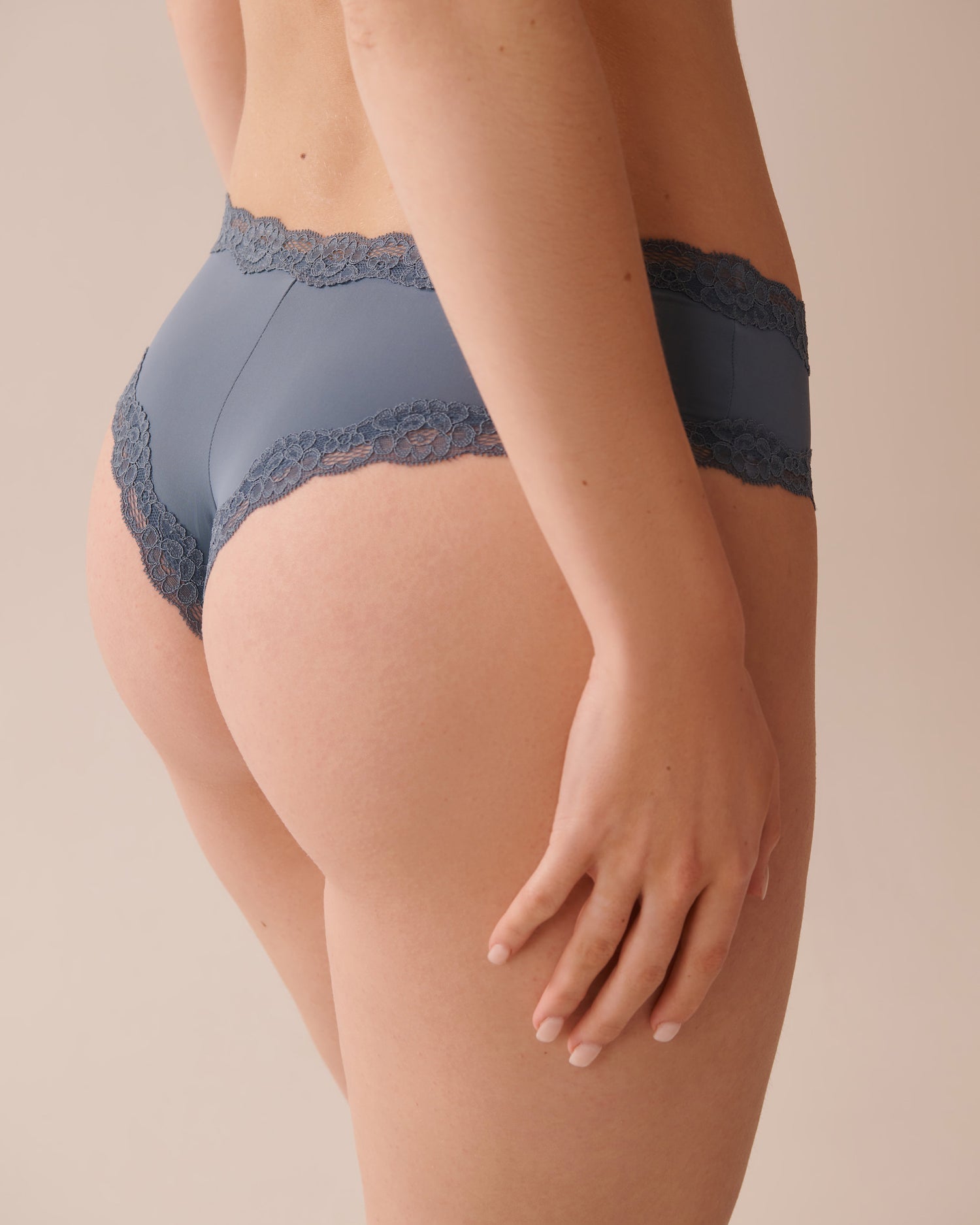 La Vie en Rose_Microfiber and Lace Trim Cheeky Panty_20200623_40223_02