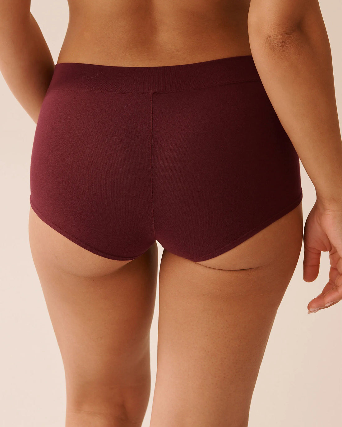La Vie en Rose_Burgundy_Modal High Waist Hiphugger Panty_20200695_50062_02