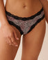 La Vie en Rose_Zephyr Leopard_Microfiber and Lace Trim Cheeky Panty_20200700_P60405_01