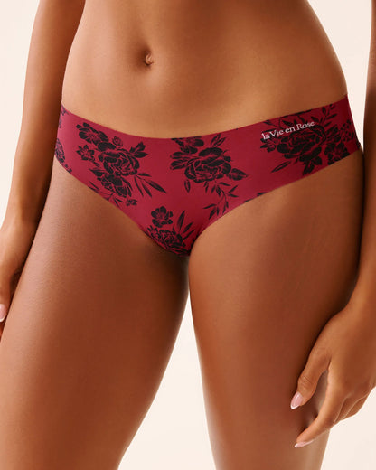 La Vie en Rose_Savvy Red Bouquet_Microfiber Invisible Cheeky Panty_20200717_P60424_01