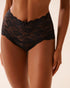 La Vie en Rose_Black Beauty_Lace High Waist Bikini Panty_20200719_00001_01