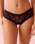 La Vie en Rose_Black Beauty And Red Bow_Lace Cheeky Panty_20200749_P00498_01
