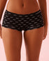 La Vie en Rose_Black Beauty Xoxo_Modal Boyshort Panty_20200758_P00496_01