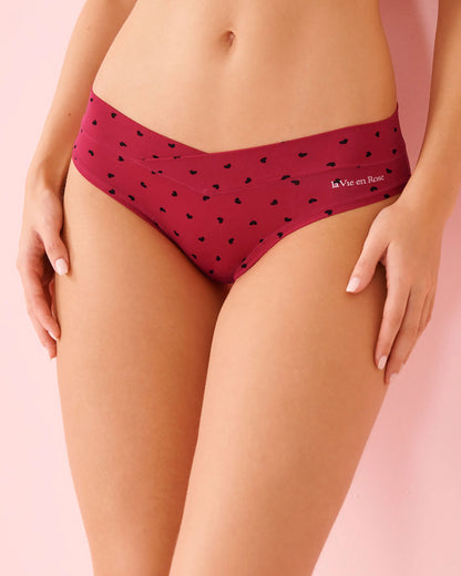 La Vie en Rose_Persian Red Hearts_Perfect Fit Bikini Panty_20200762_P60451_01