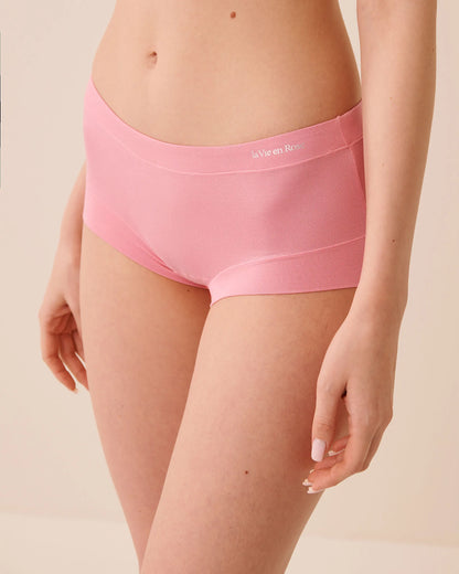 La Vie en Rose Sea Pink Women Breathable Super-Soft Modal Boyleg Panty SKU: 20200787_60171 Image 03
