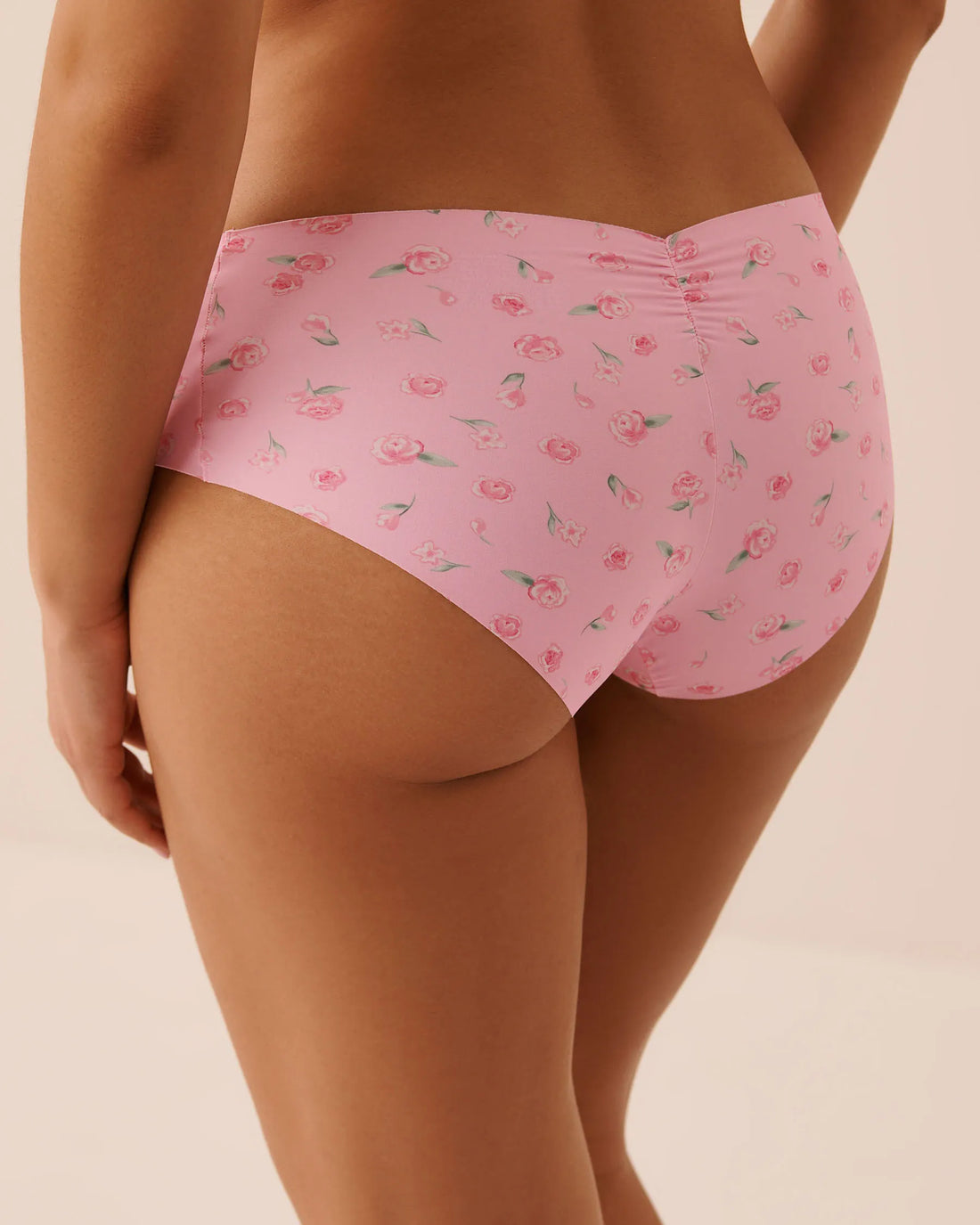 La Vie en Rose Nosegay Rosettes Women Microfiber Invisible Hiphugger Panty SKU: 20200809_P60485 Image 02