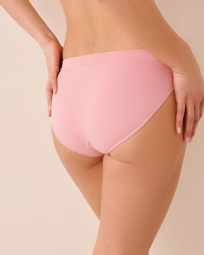 La Vie en Rose Sea Pink Women Seamless Fabric Bikini Panty SKU: 20200817_60171 Image 02