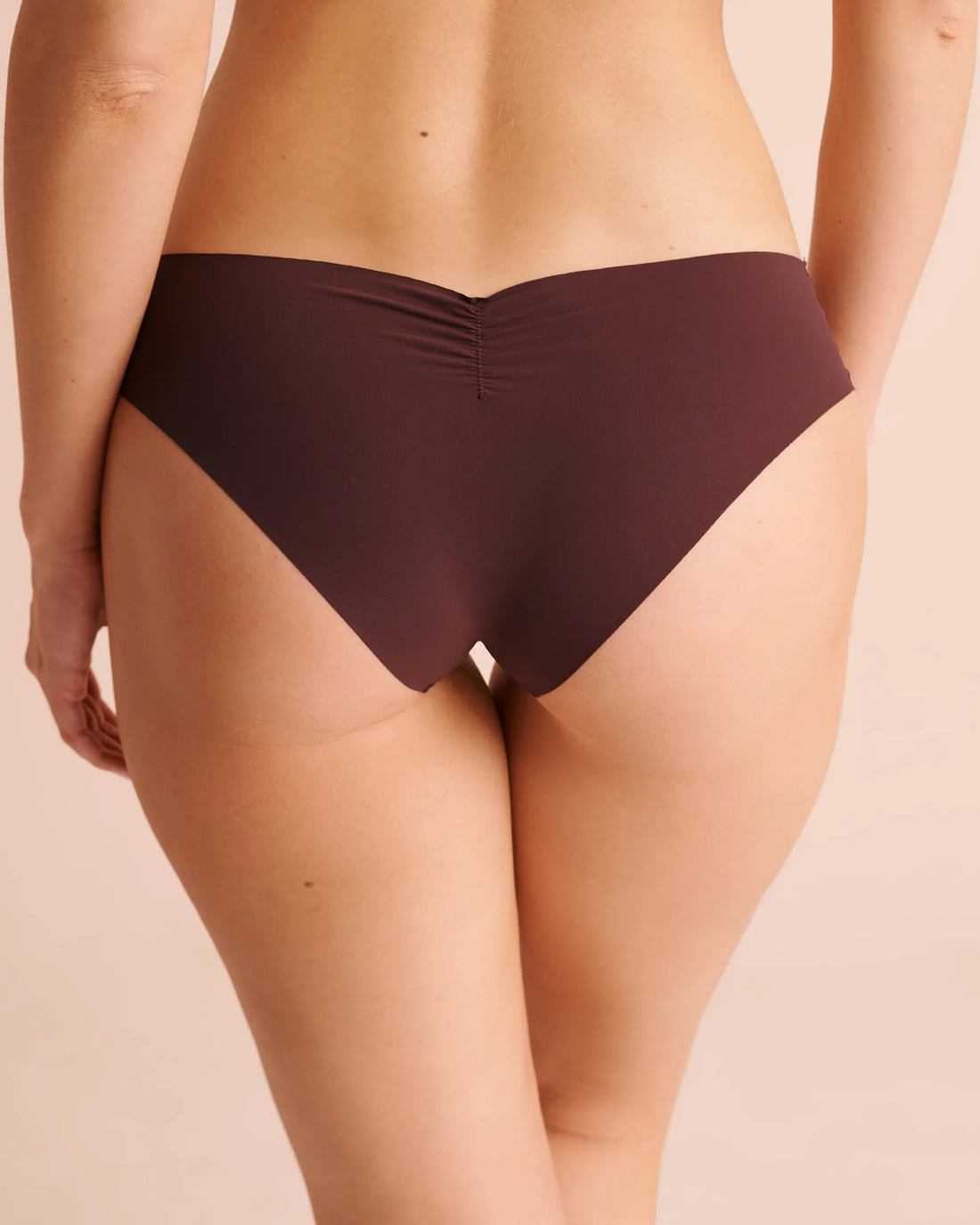 La Vie en Rose Brown Stone Women Microfiber Invisible Cheeky Panty SKU: 20200824_20131 Image 02