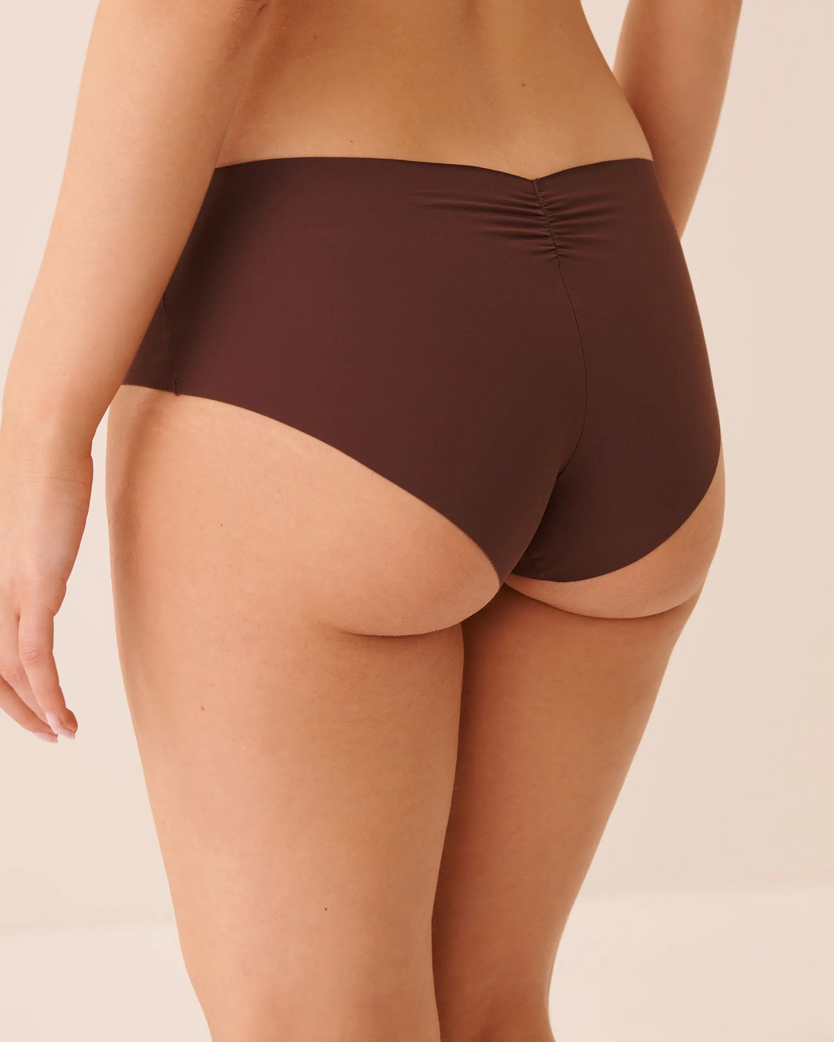 La Vie en Rose Brown Stone Women Microfiber Invisible Hiphugger Panty SKU: 20200825_20131 Image 02