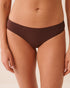 La Vie en Rose Brown Stone Women Seamless Fabric Ribbed Bikini Panty SKU: 20200837_20131 Image 01