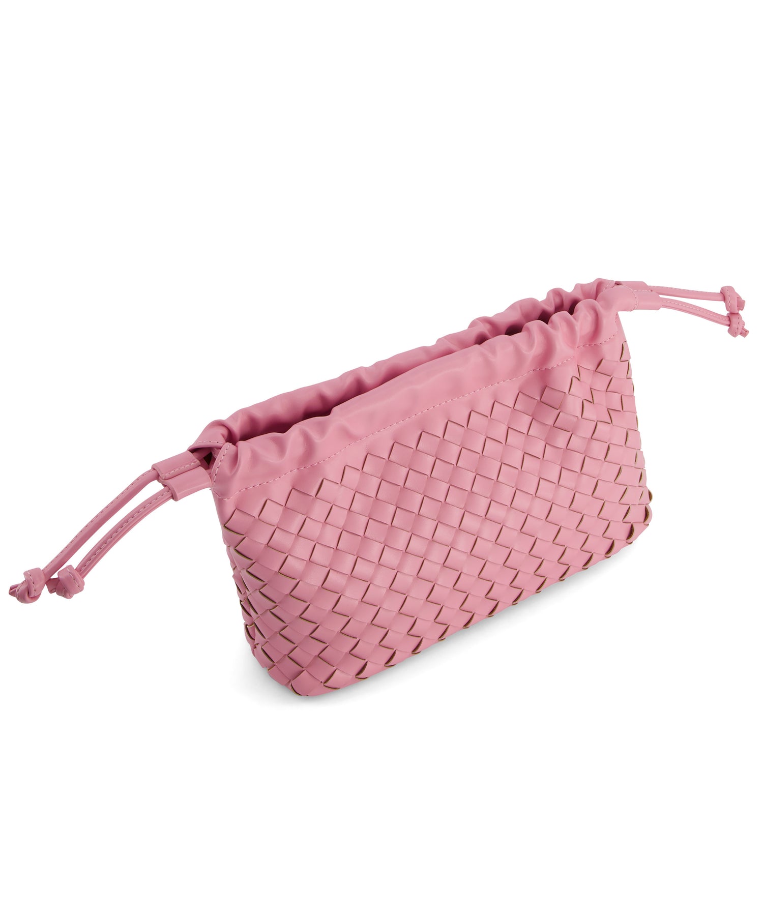 Jane Braided Pu Make Up Bag_202410_Pink_02