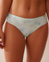 La Vie en Rose_Clearwater Multi Roses_Microfiber Sleek Back Bikini Panty_20300410_P40445_01