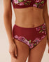 La Vie en Rose_Sun-Dried Flowers_Microfiber Sleek Back High Waist Bikini Panty_20300428_P60390_01