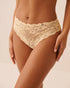 La Vie en Rose Apricot Gelato Women Poetic Floral Lace Cheeky Panty SKU: 20300494_70043 Image 01