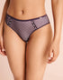 La Vie en Rose Plum Perfect Women Microfiber And Mesh Sleek Back Bikini Panty SKU: 20300537_50103 Image 01