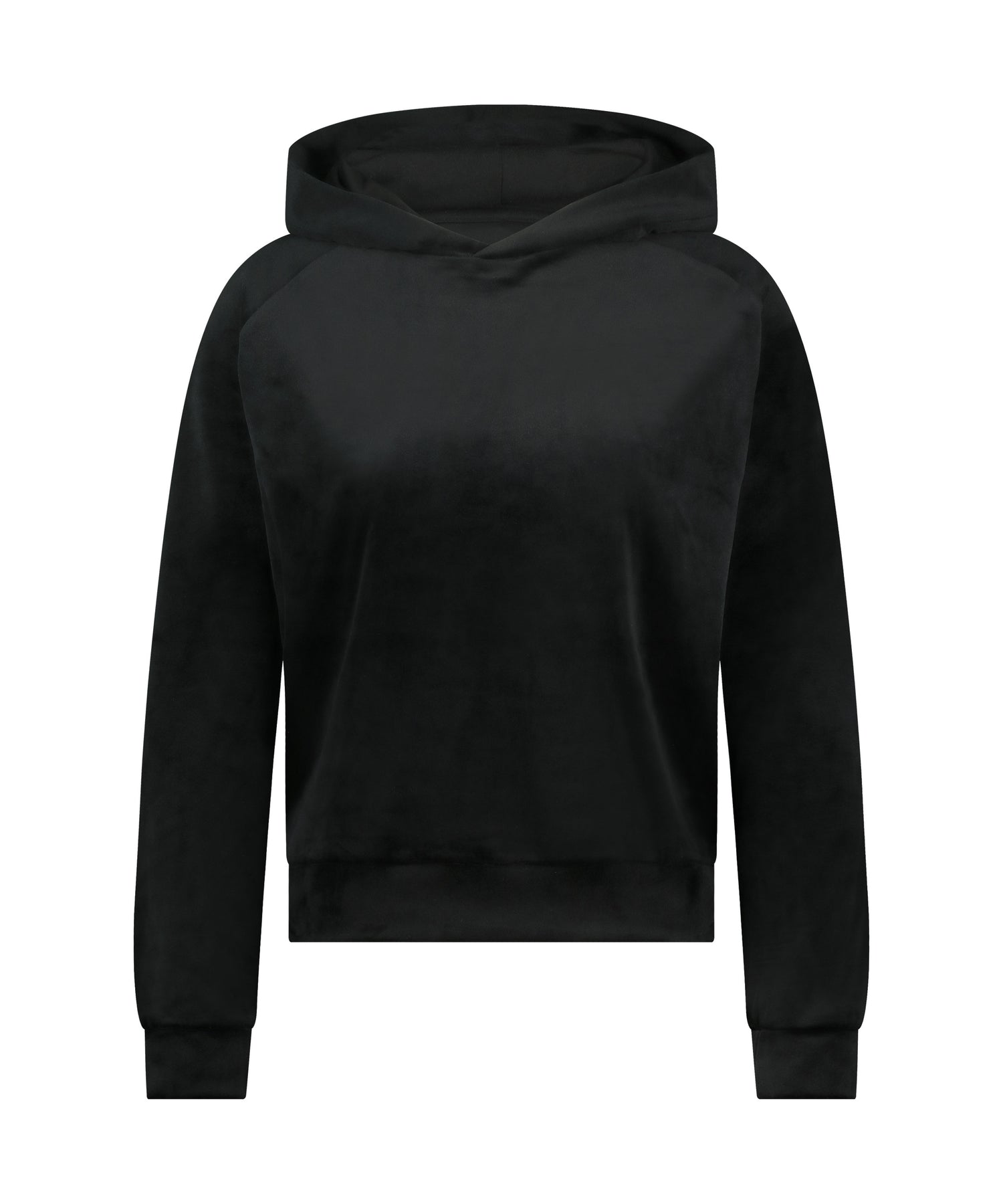 Hoody Long Sleeve Velours_203201_Black_05