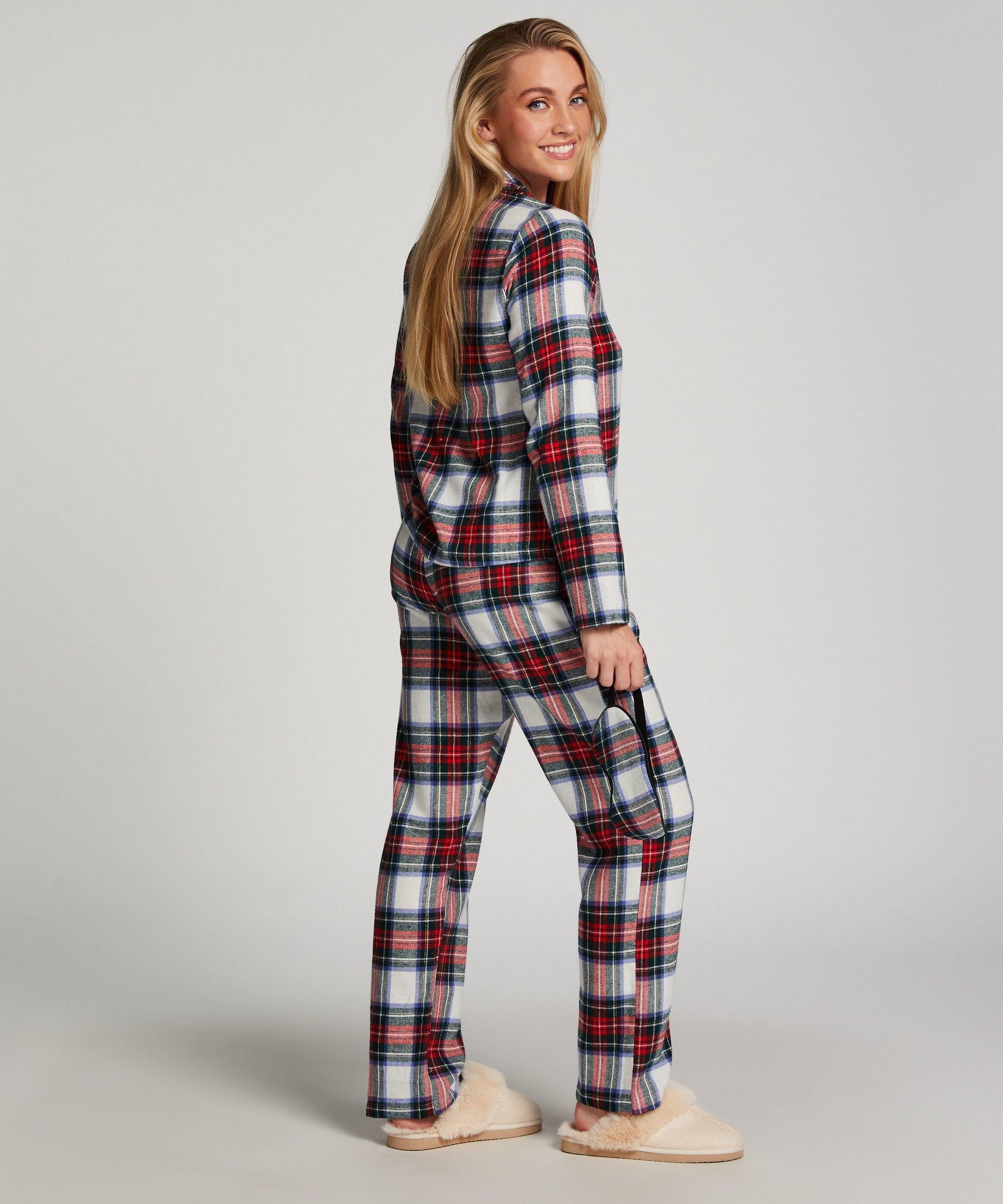 Twill Check Pyjama Set_203269_Pristine_03