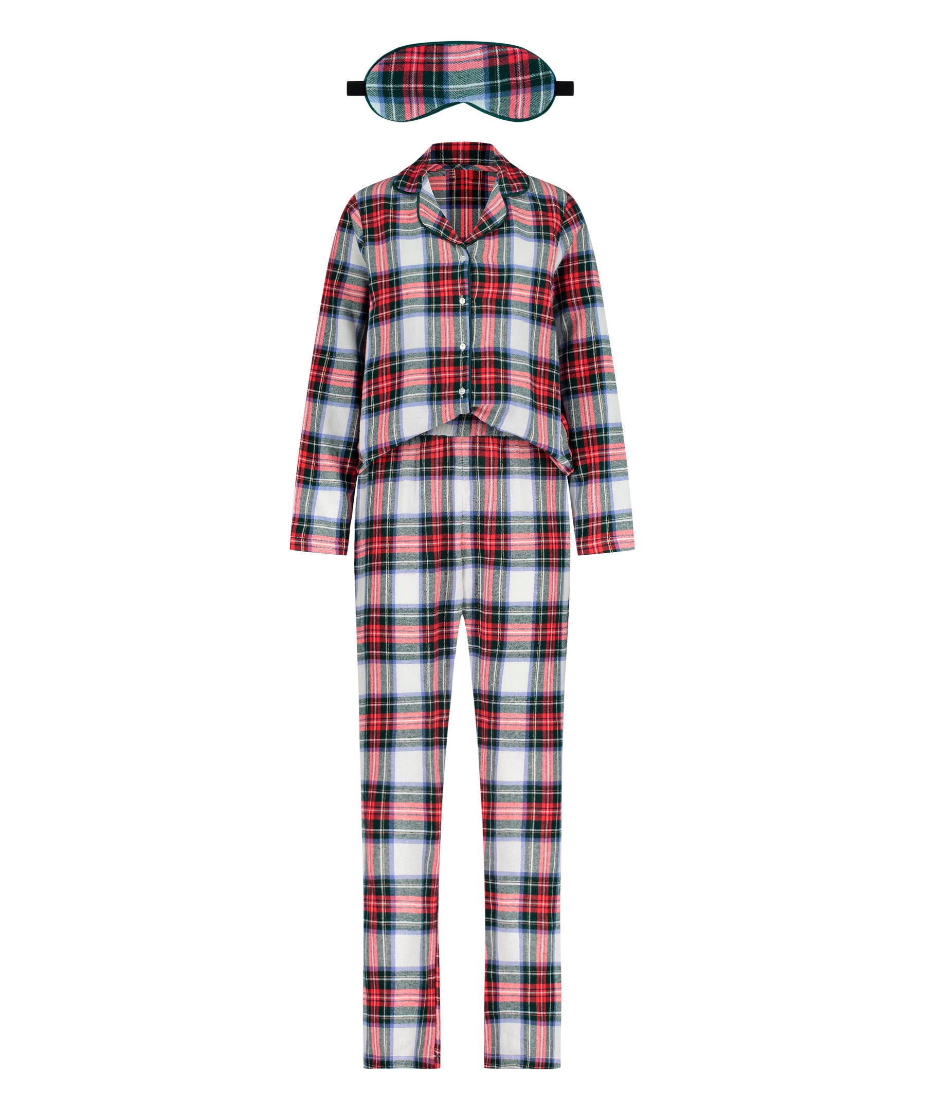 Twill Check Pyjama Set_203269_Pristine_04