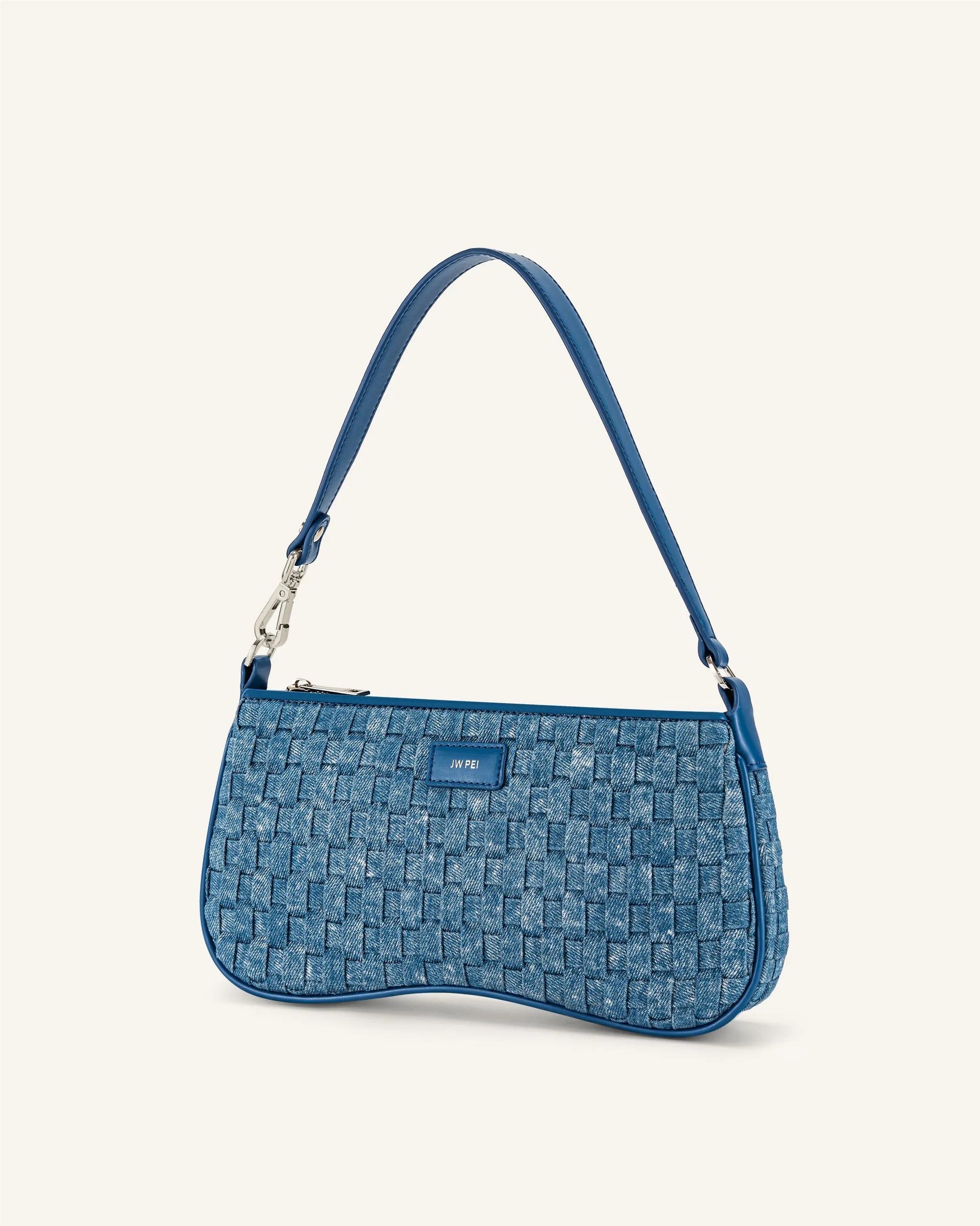 JW PEI_Blue Denim Weave_Eva Shoulder Handbag_20402-21_Blue Denim Weave_02