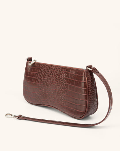 JW PEI_Brown Croc_Eva Shoulder Bags_20402-2_Brown Croc_03