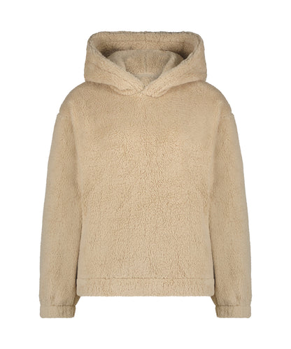 Hoody Long Sleeve Fleece Snuggle_204181_Sand Brown_05