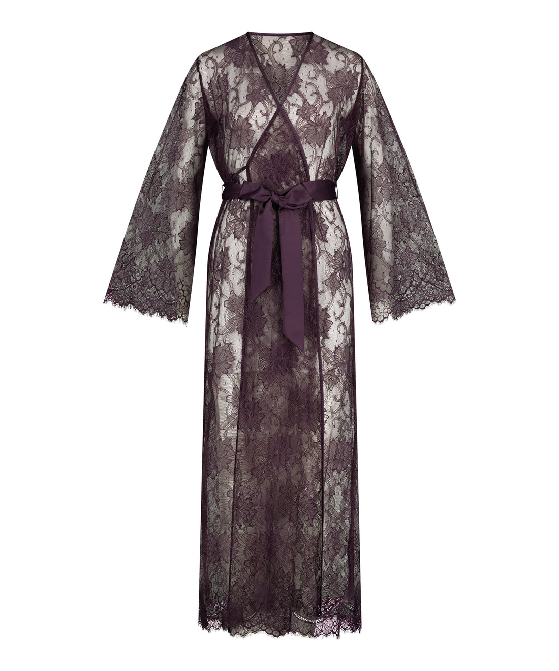 Kimono Long Lace Magdalena_204207_Italian Plum  _01