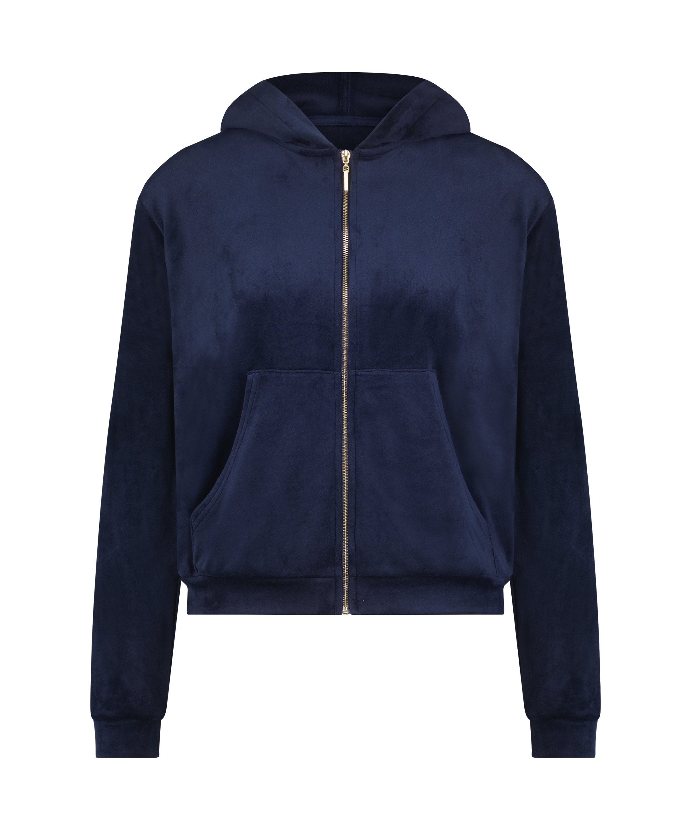 Jacket Hoody Long Sleeve Velours_204212_Navy Blue_05