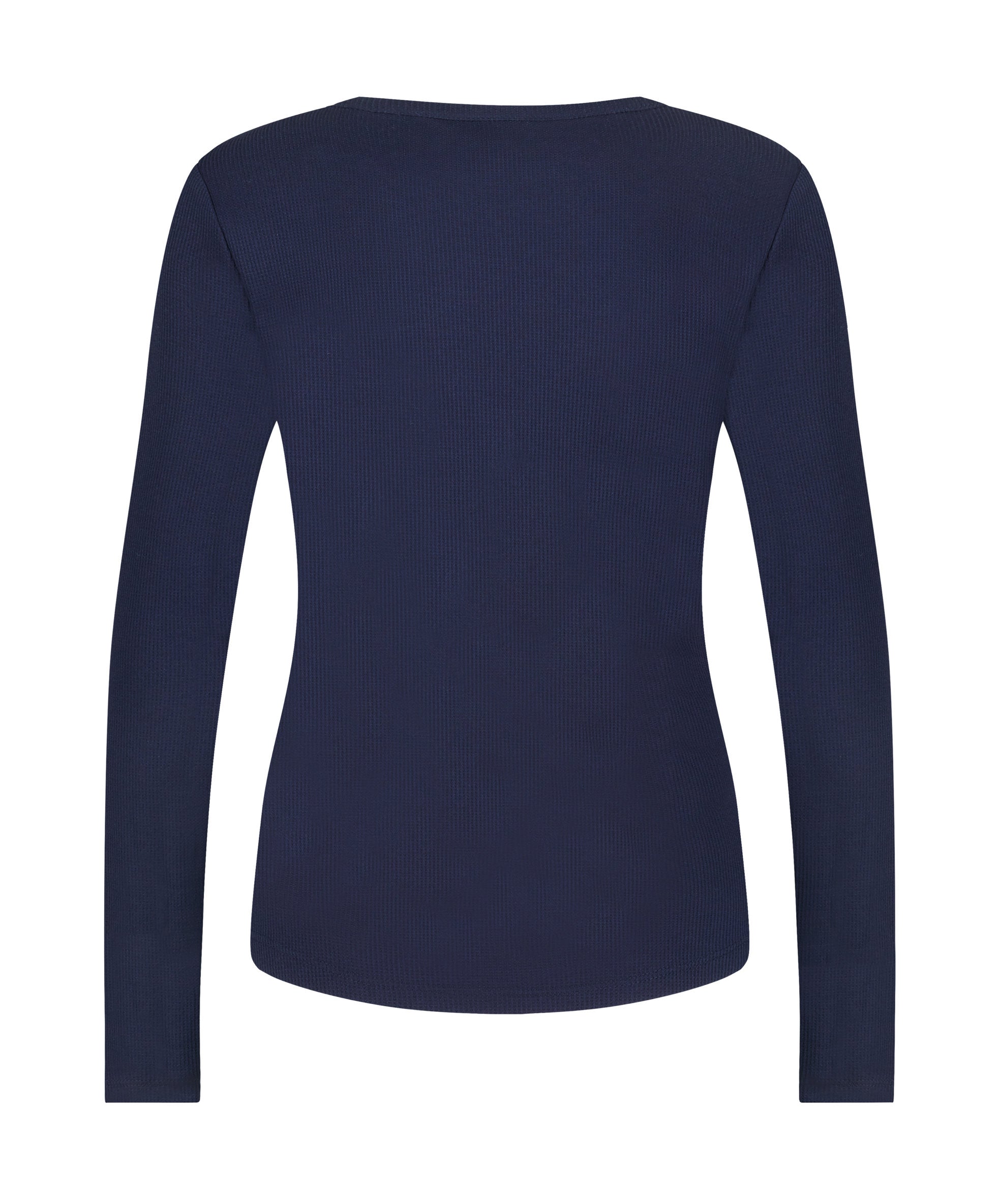 Top Long Sleeve Waffle Henley_204217_Maritime Blue_06