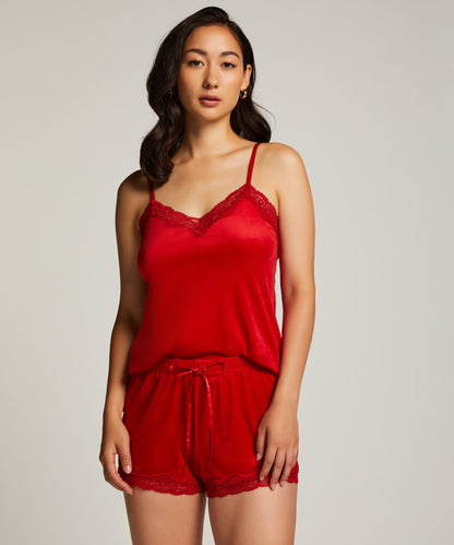 Short Velours Scallop Lace_204235_Goji Berry_01