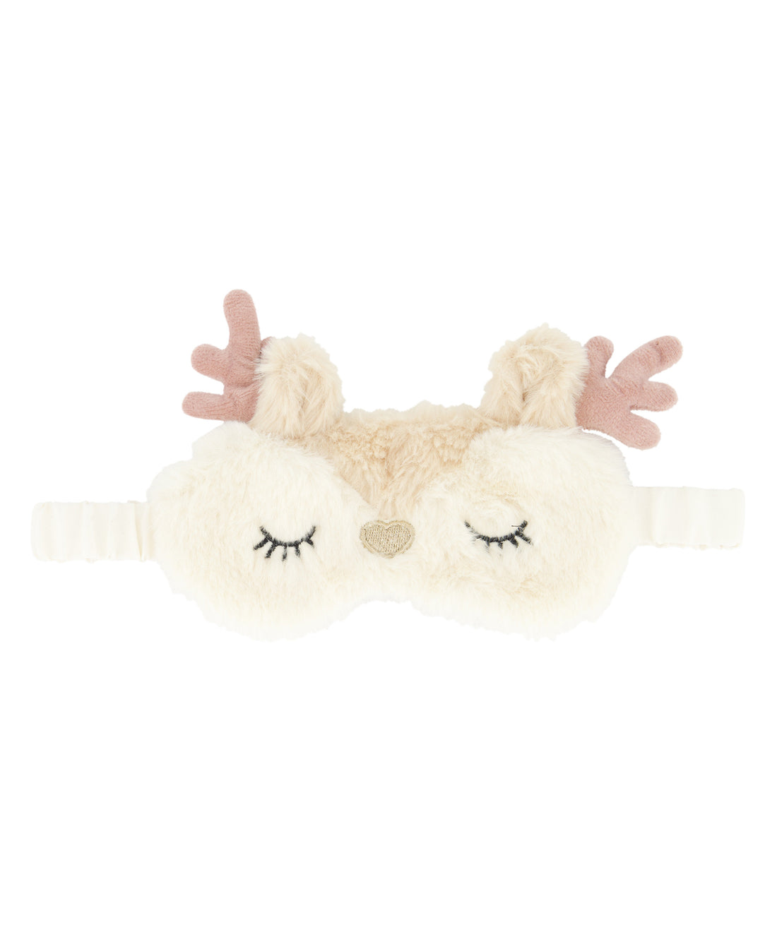 Daisy Reindeer Fur Sleepingmask_204266_Tapioca_02