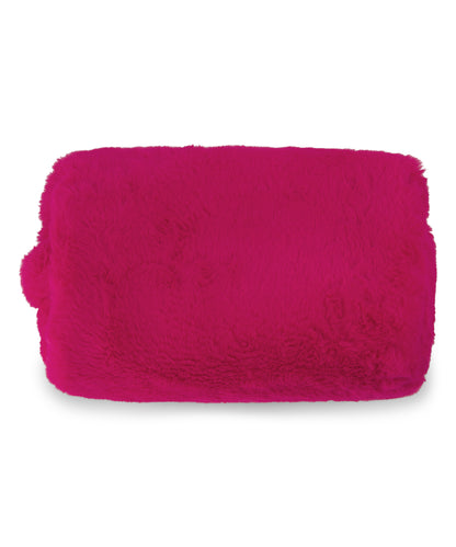 Lucy Fake Fur Make Up Bag_204274_Bright Rose_02