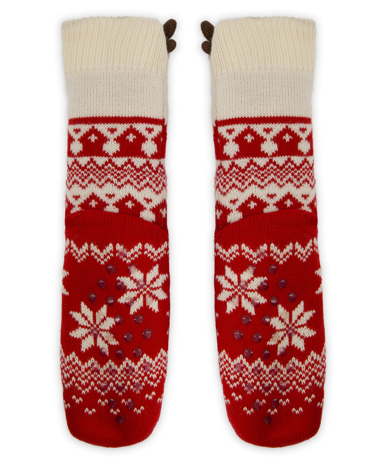 Renda Reindeer Sock Boot_204287_Goji Berry_04