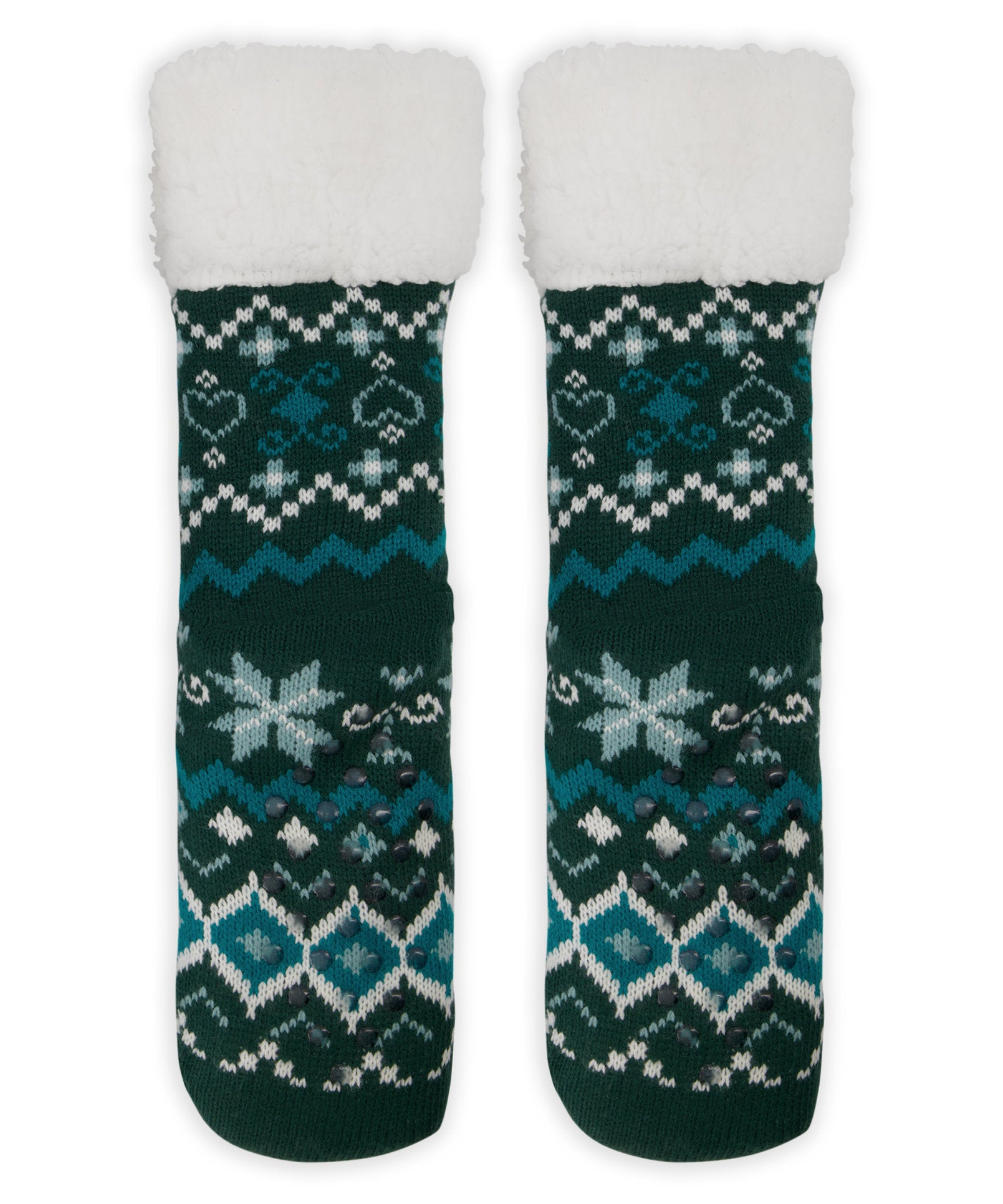 Joanne Fairisle Sock Boot_204293_Ponderosa Pine_03