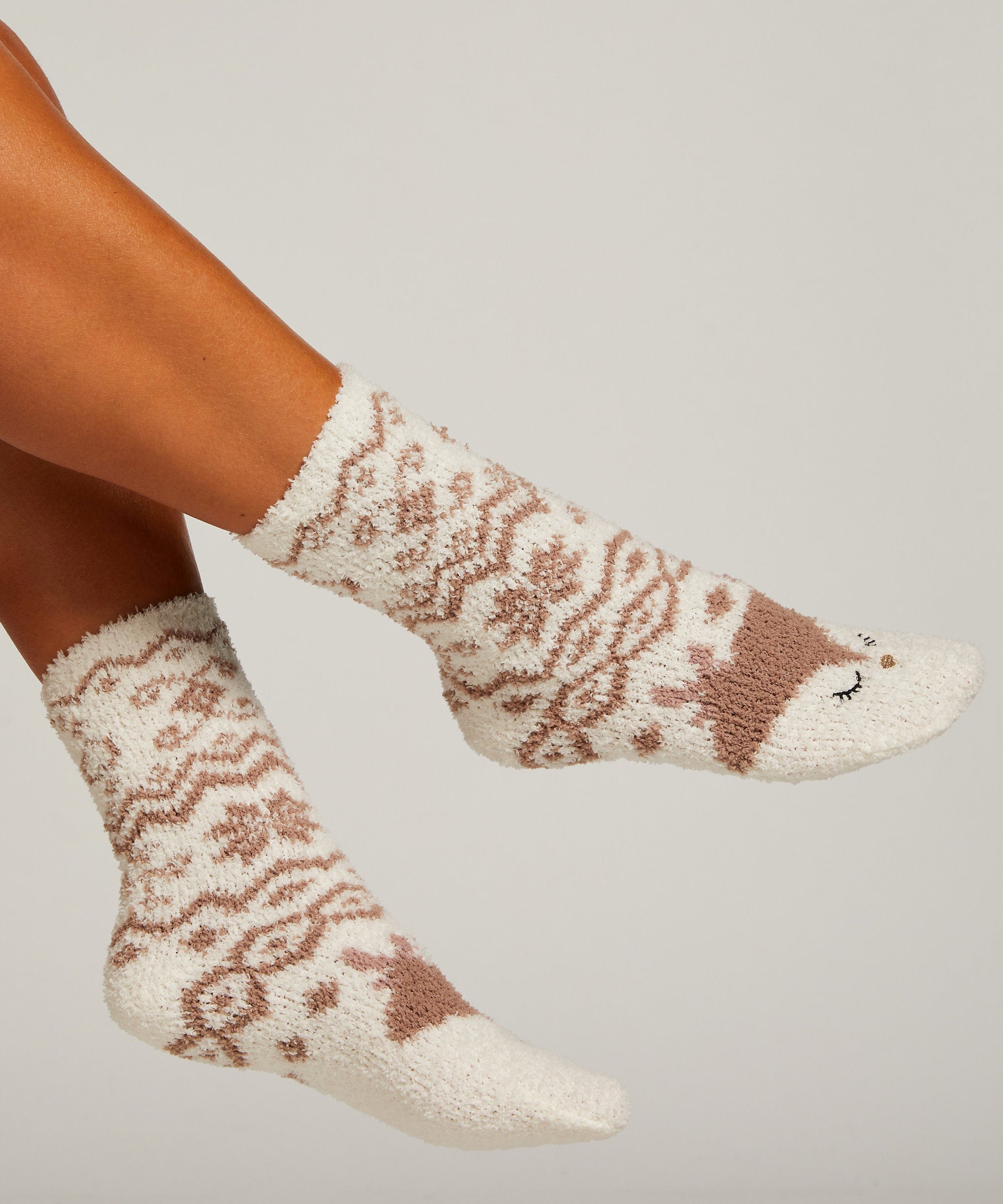 2P Daisy Reindeer Cosy Socks_204296_Tapioca_02