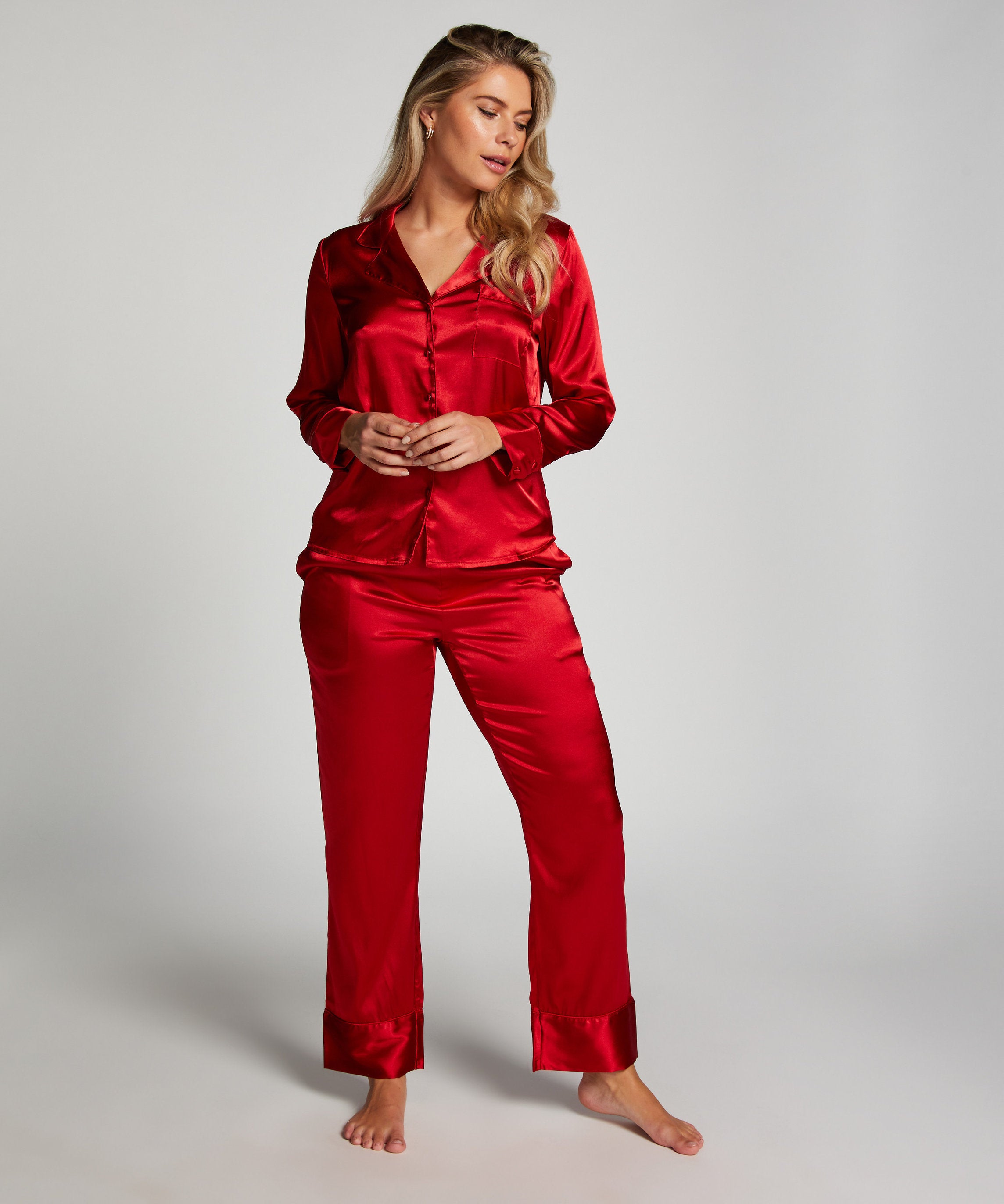 Pant Satin Minimal_204331_Tango Red_01