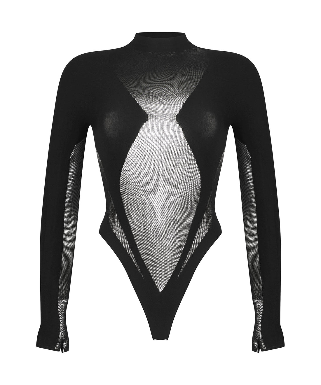 Bodysuit Longsleeve Lines_204350_Caviar_01