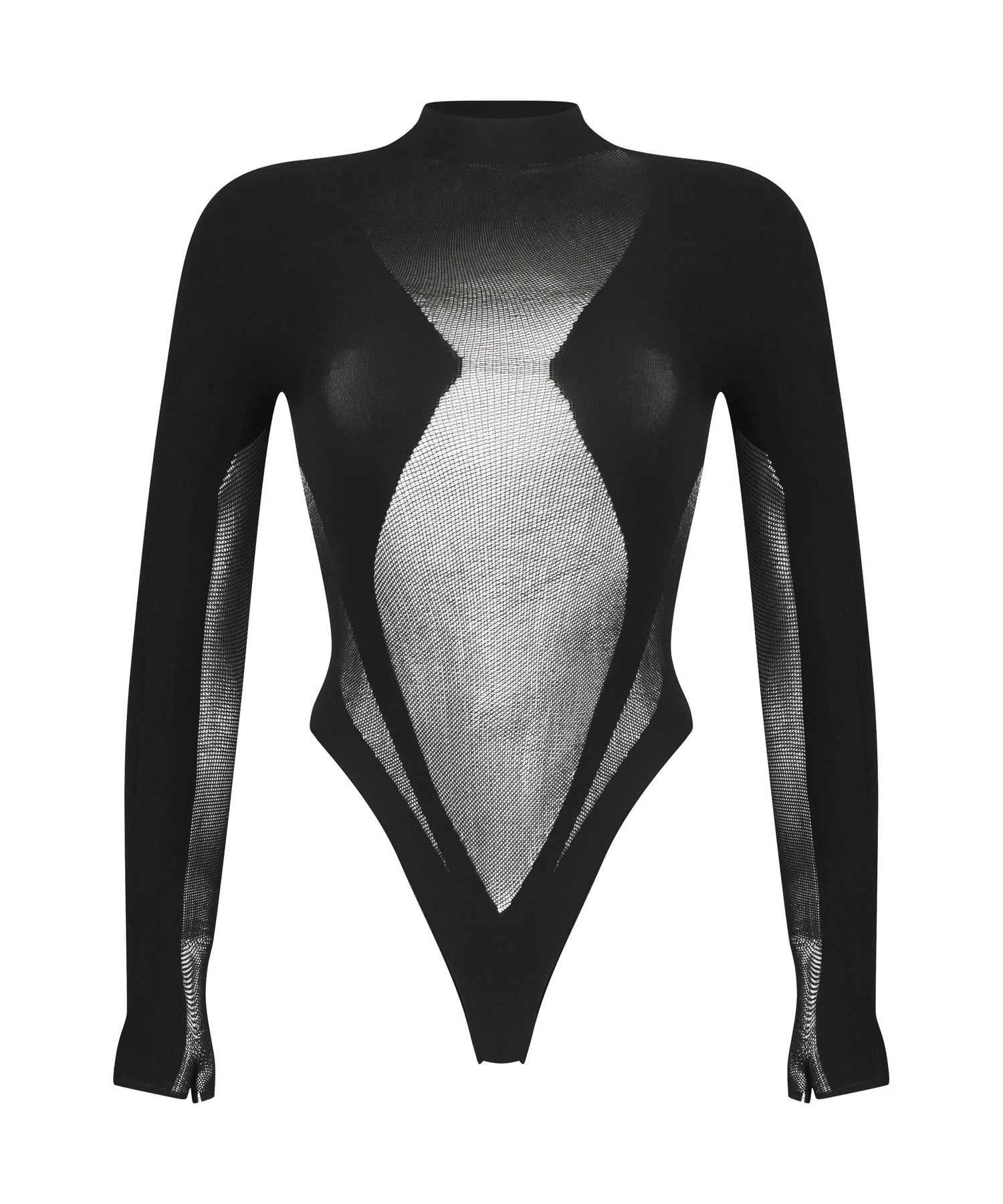 Bodysuit Longsleeve Lines_204350_Caviar_01