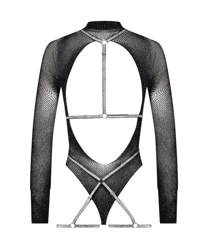 Private Lurex Body Harness Set Cc_204351_Caviar_02