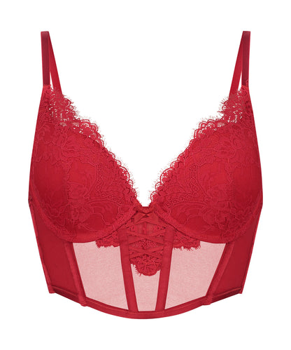 Arabella Push Up Bra In Different Cup Sizes_204593_Tango Red_01