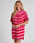 Hunkemoller Pink Women Round Neck Nightshirt SKU: 205009_Pink Image 01