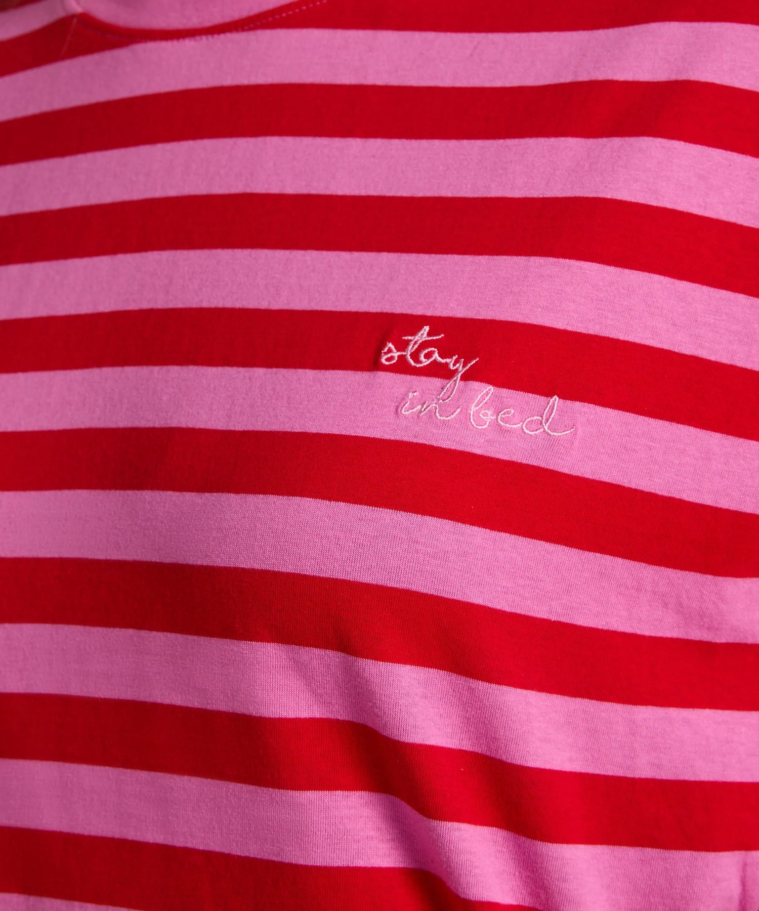 Hunkemoller Pink Women Round Neck Nightshirt SKU: 205009_Pink Image 02