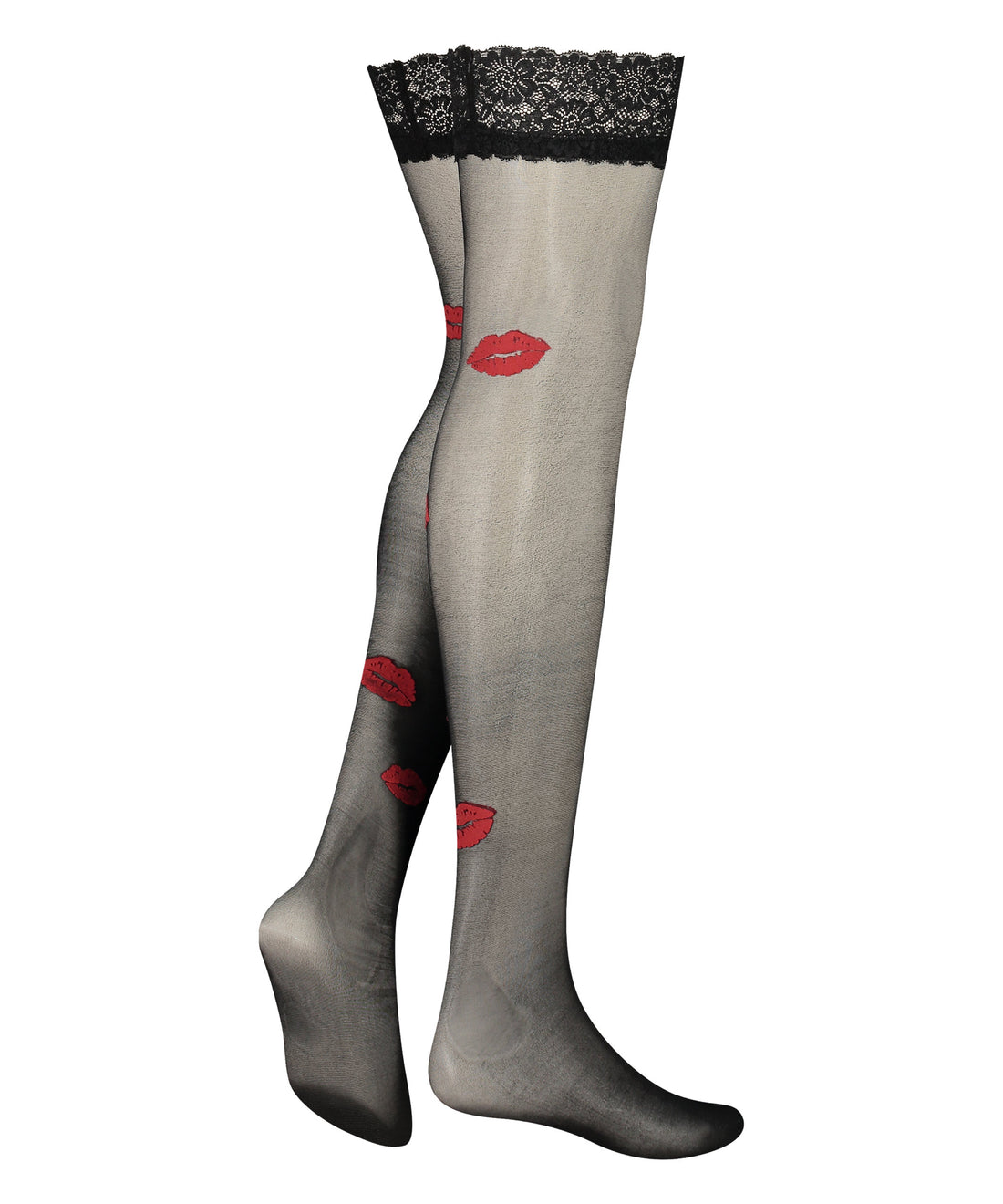 Thigh High Tights With Red Lips_205163_Tango Red_01