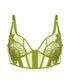 Billie Non-Padded Longline Underwired Bra in Different Cup Sizes_206175_Lima Bean Green_01