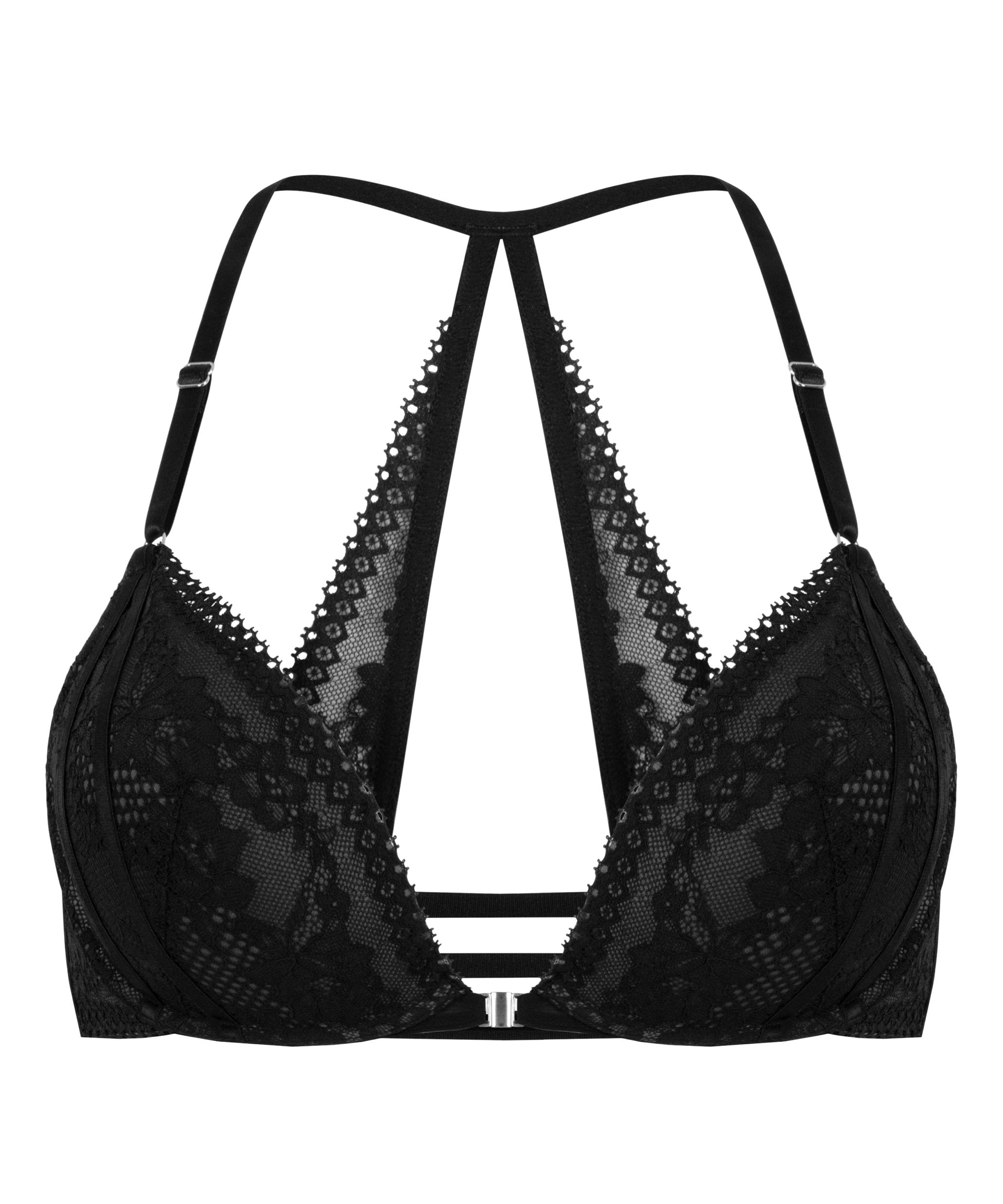 Vera Padded Push-Up Underwired Bra in Different Cup Sizes_206282_Caviar_01