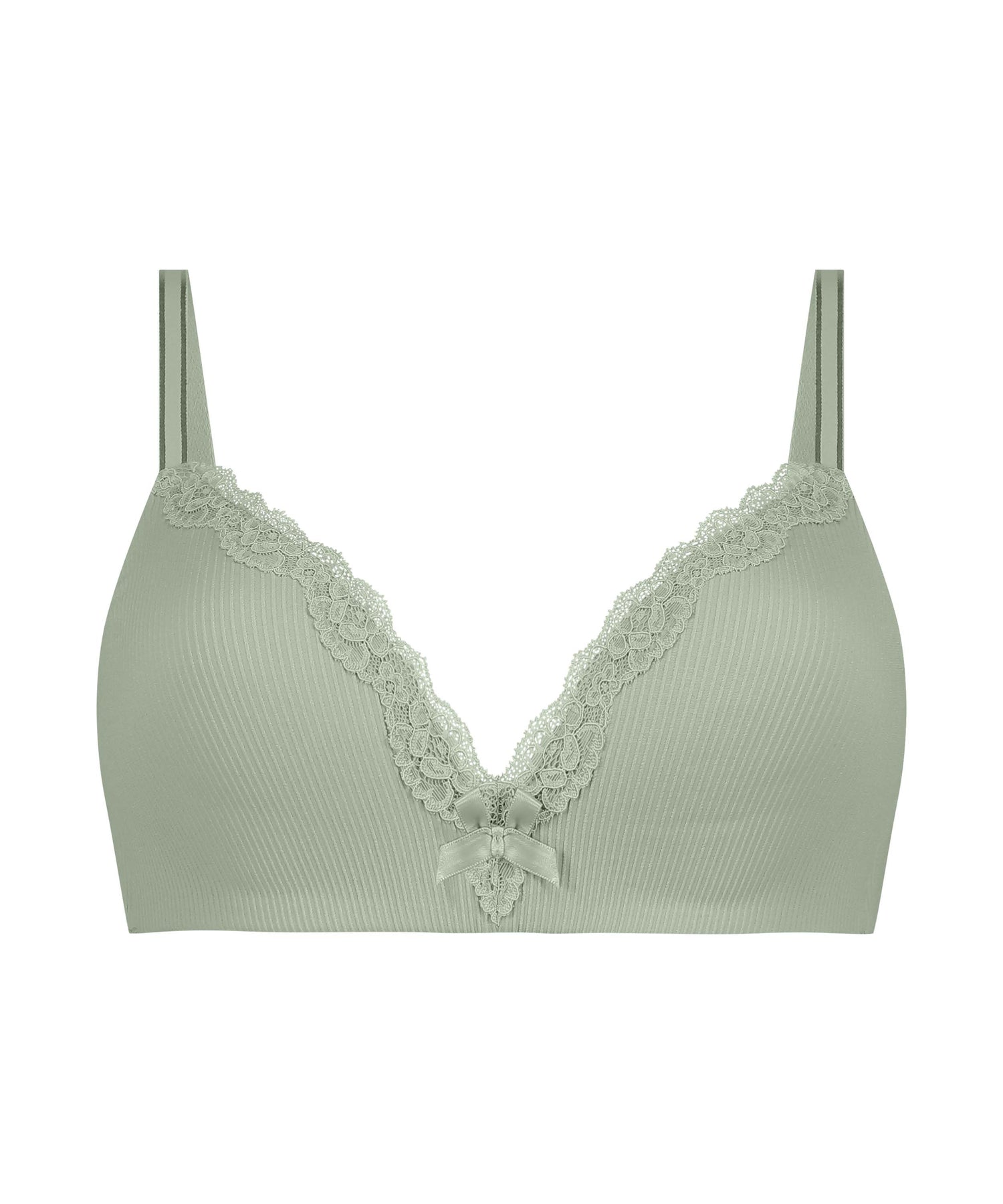 Lola Padded Non-Wired Bra in Different Cup Sizes_206385_Desert Sage_01