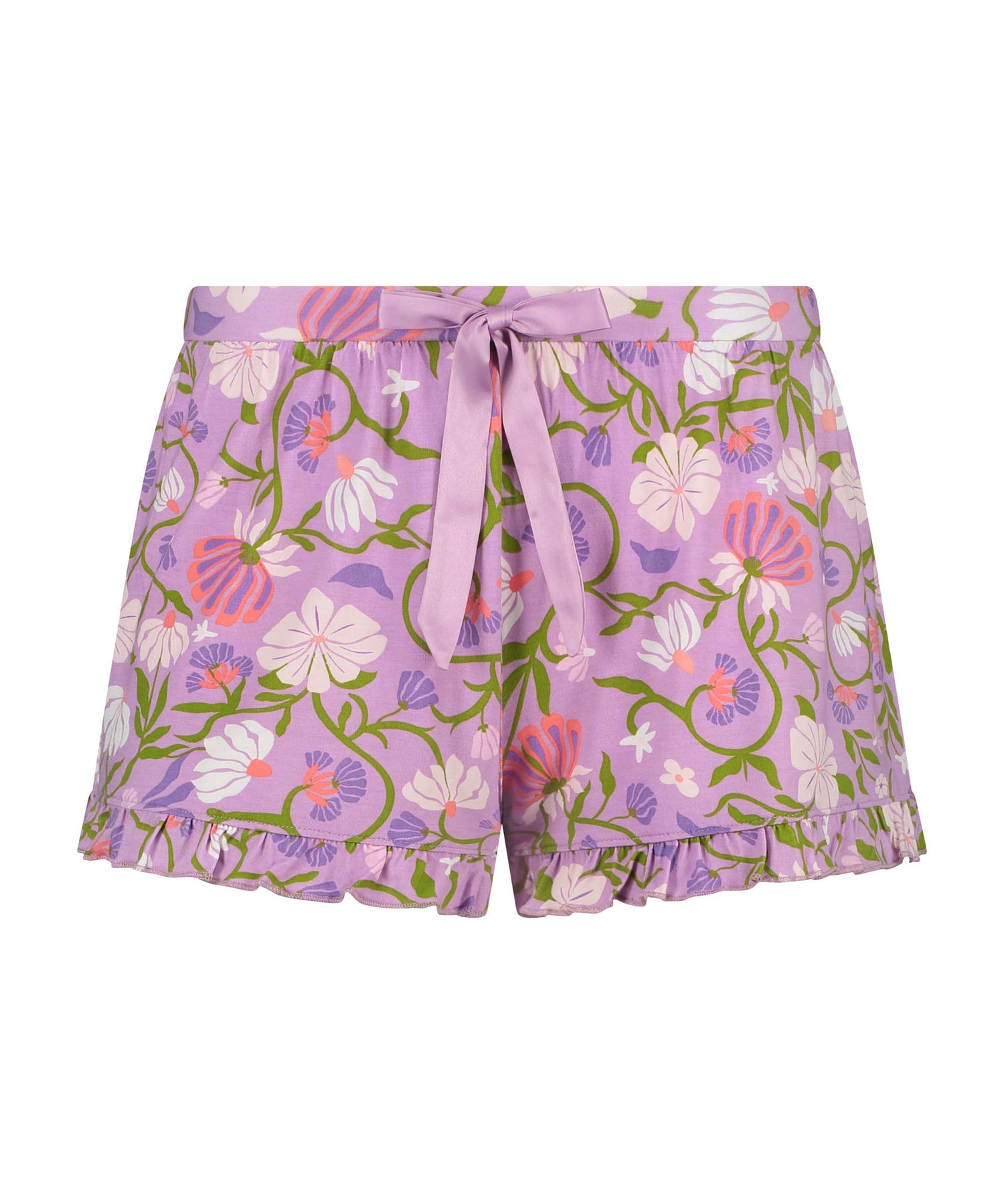 Jersey Pyjama Shorts_206490_Lavender Mist_04